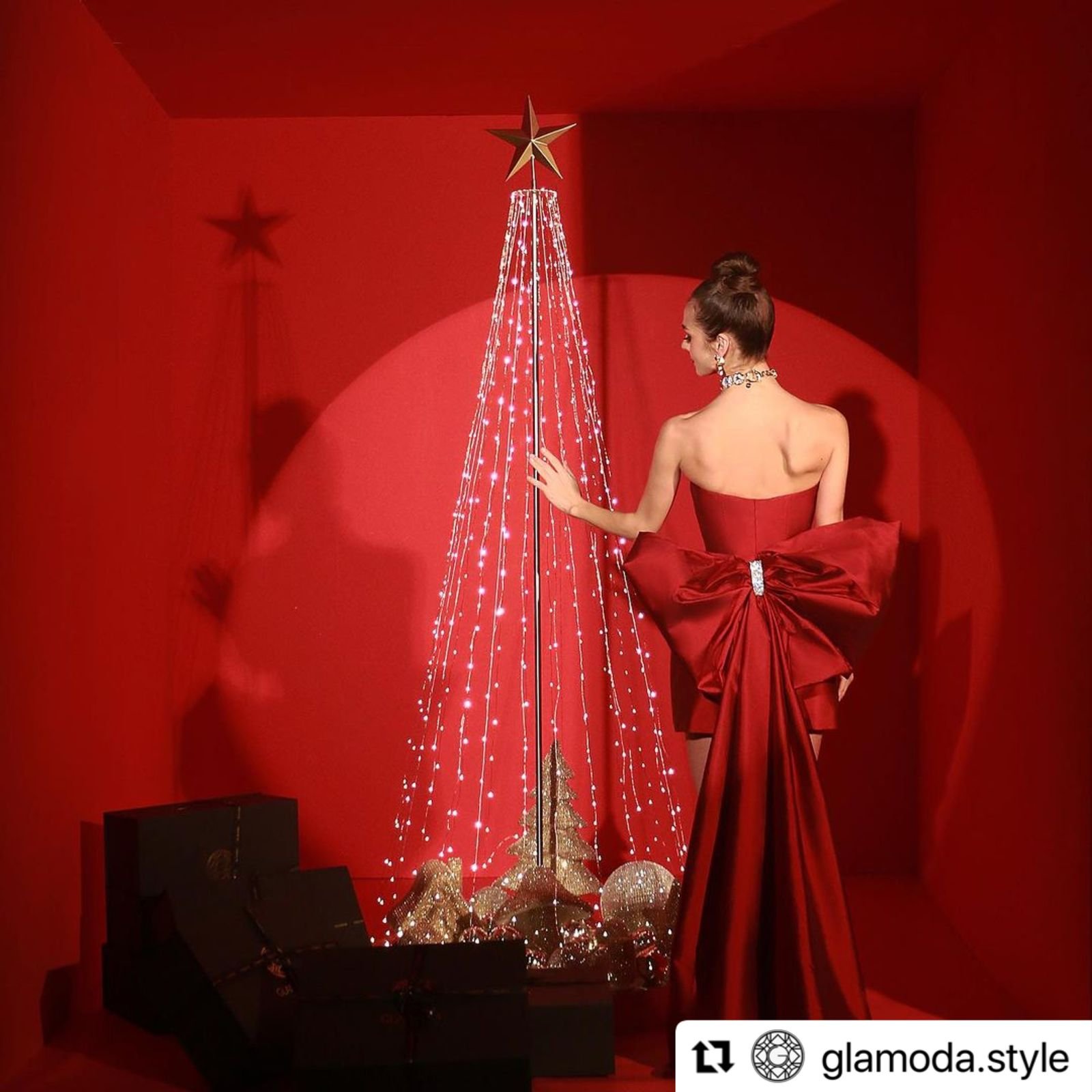 Collaboration with Glamoda style , international fashion brand